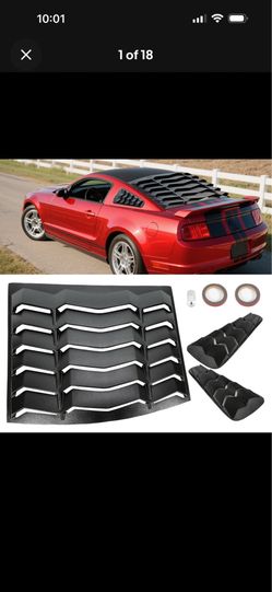 Louvers For Ford Mustang GT 2005-2014