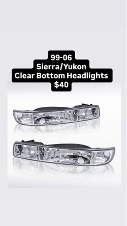 99-06 GMC Sierra Bottom Headlights