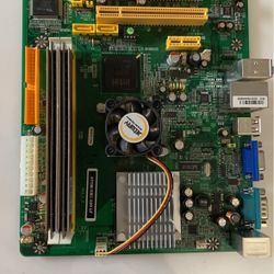 Motherboard With onboard Atom Dual Core CPU And 4GB DDR2 Ram