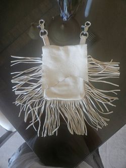 Motorcycle/West Fringe belt bag