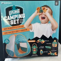 Kids Toy Tent And Accessory Set 