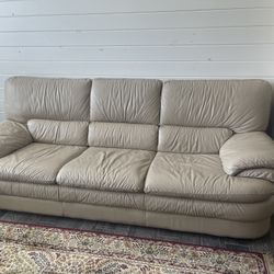 Leather Couch 4 Sale