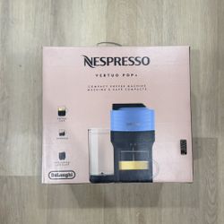 Nespresso Vertuo Pop+ Coffee and Espresso Machine by De'Longhi Pacific Blue
