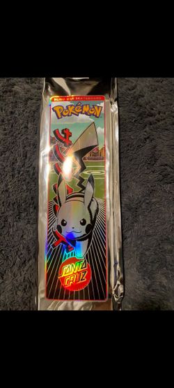 Sealed Santa Cruz X Pokémon blind bag skateboard deck