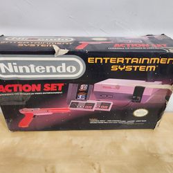 Nintendo Entertainment System Action Set - Empty Box only