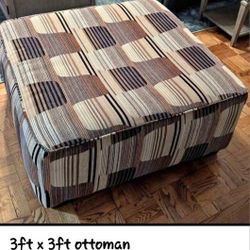 Oversized Ottoman 