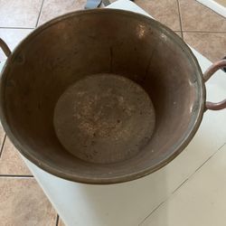 Cazo de Cobre Puro 16" Para Carnitas Classic Traditional Tacos Pure 100% Copper Mexico