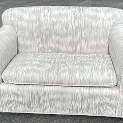 Small Newly Upholstered Loveseat Sofa Couch 