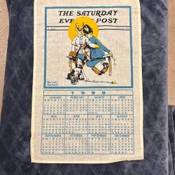 Antique Calendar Norman Rockwell 1998