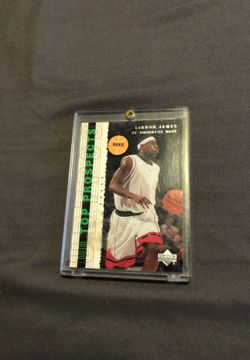 Lebron James High School Rookie Card