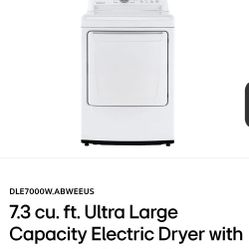 Lg Electric Dryer 