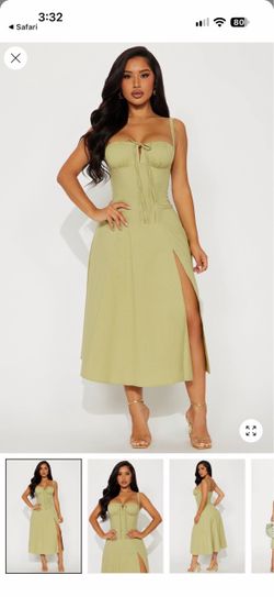 Green dress