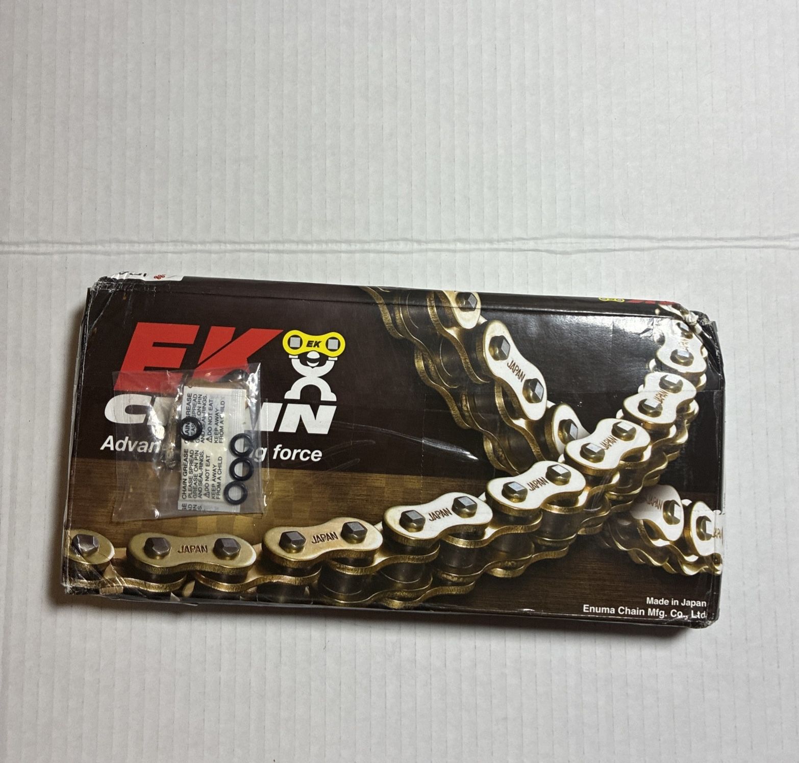EK 520SR06-120 GXG Quadra O-Ring Chain NEW