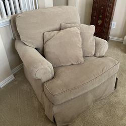 Overstuffed Chair By Paul Robert— Excellent Condition