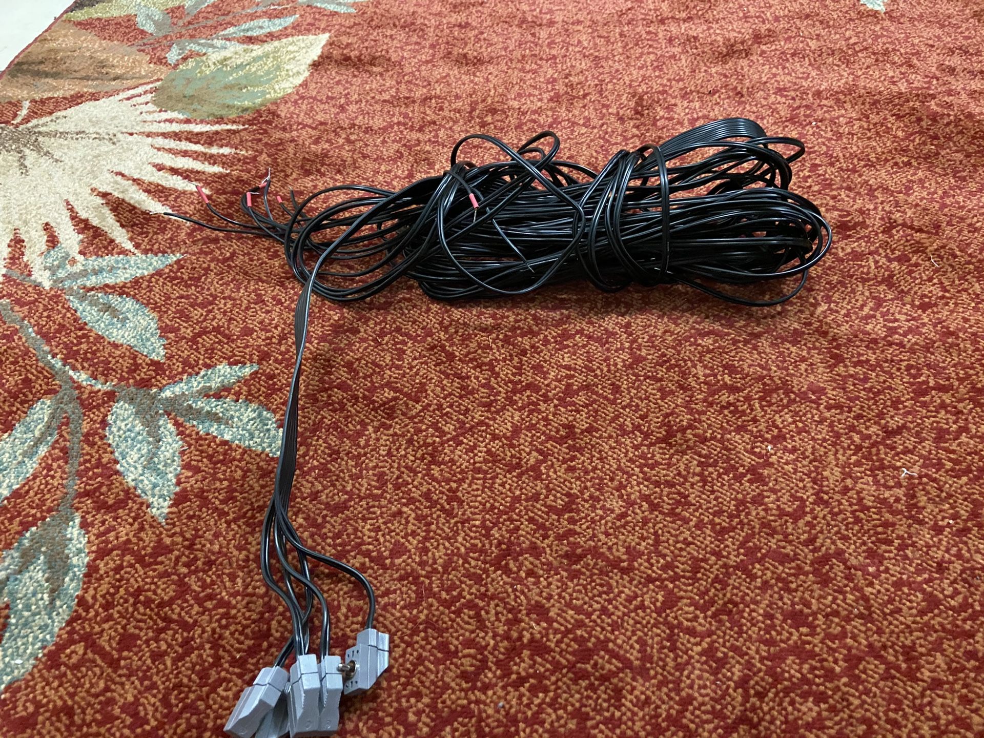 Wire cable for Bose Acoustimas 5.1 channel about 15-20 feet long each.