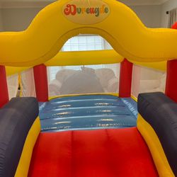 Dvreugde Bounce House, Inflatable Bouncer with Air Blower and Slide