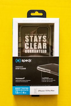 Speck Presidio Clear case - iPhone 11 Pro Max - UNOPENED