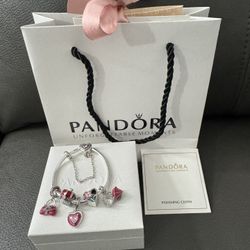 Pandora with Charms 