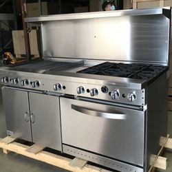 NSF 60 ins gas oven range made in USA