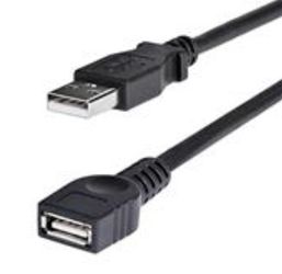 3ft. usb 2.0 extension cable A to A M/F