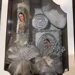 4 Piece  Bautizo/baptism Set