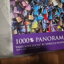 Free 1000 PC Panoramic Puzzle -Complete With All Pieces.