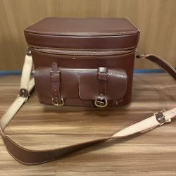 Vintage Camera Bag Leather 
