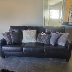 Leather Sofa