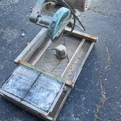 Tile Saw  Or Brick 
