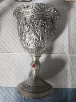 PEWTER GOBLET ~ RICHARD THE LIONHEART ~ NOBLE COLLECT.