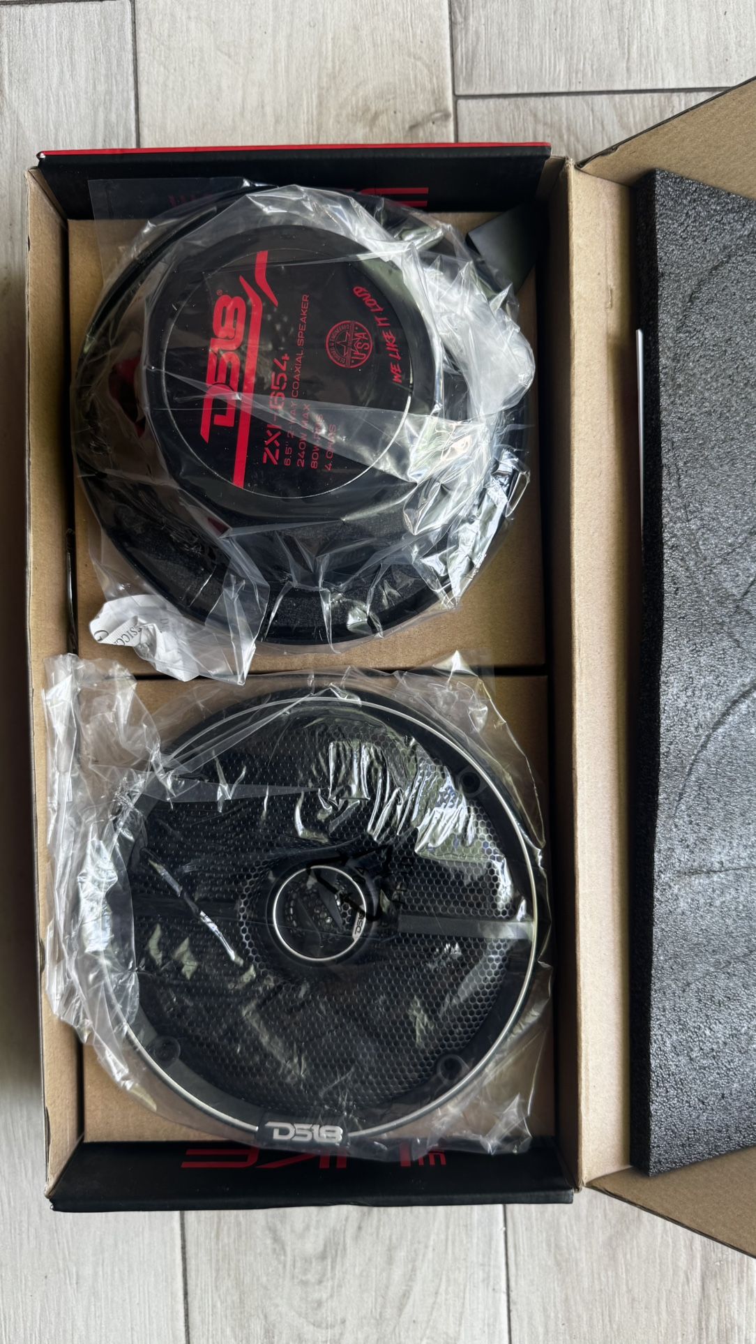 DS18 ZXI-654 6.5” Car Audio Speakers