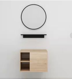 24 in. W x 19 in. D x 17 in. H Vanity Cabinet