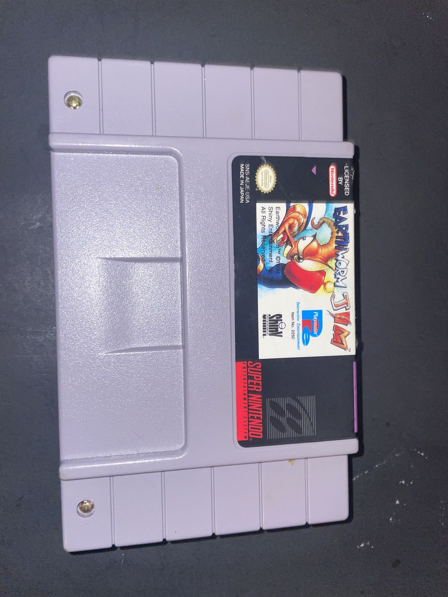 Earthworm Jim Super Nintendo