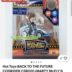 Hot Toys BACK TO THE FUTURE COSRIDER CSR020 (MARTY McFLY & DOC BROWN) Cosbaby