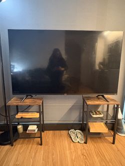 SAMSUNG 55” SMART TV — SEATTLE MOVING SALE Asking price: $200 OBO
