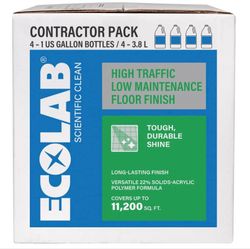 Ecolab High Traffic Low Maintenance Floor Finish 4-Pack
