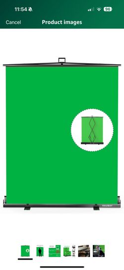 Green Screen for actors/models