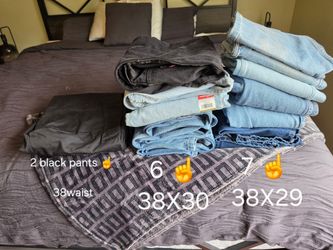 Gently used men's Levi's denim jeans