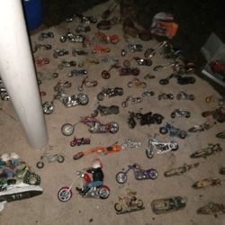 Large Motorcycle  Collection Around 75 Bikes