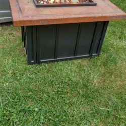 Patio glow fire sale table