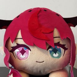 Nakiri Ayame Plush NEW With Tag Hololive VTuber Oni Chibi Kawaii Plush