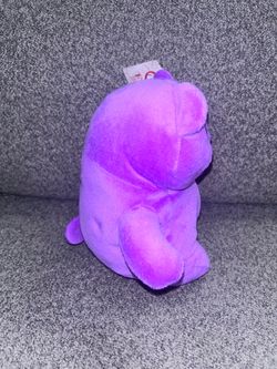 purple gummy bear plush