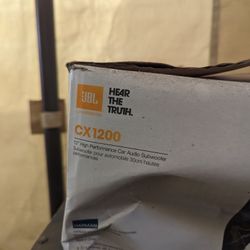Brand New Unused 12" JBL Subwoofer