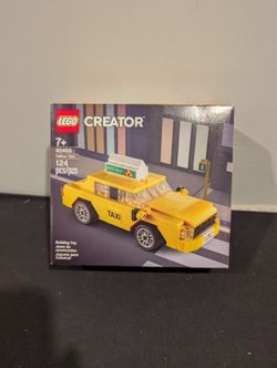LEGO Creator 40468 Yellow Taxi – City Car Build – New Sealed – 124 pcs