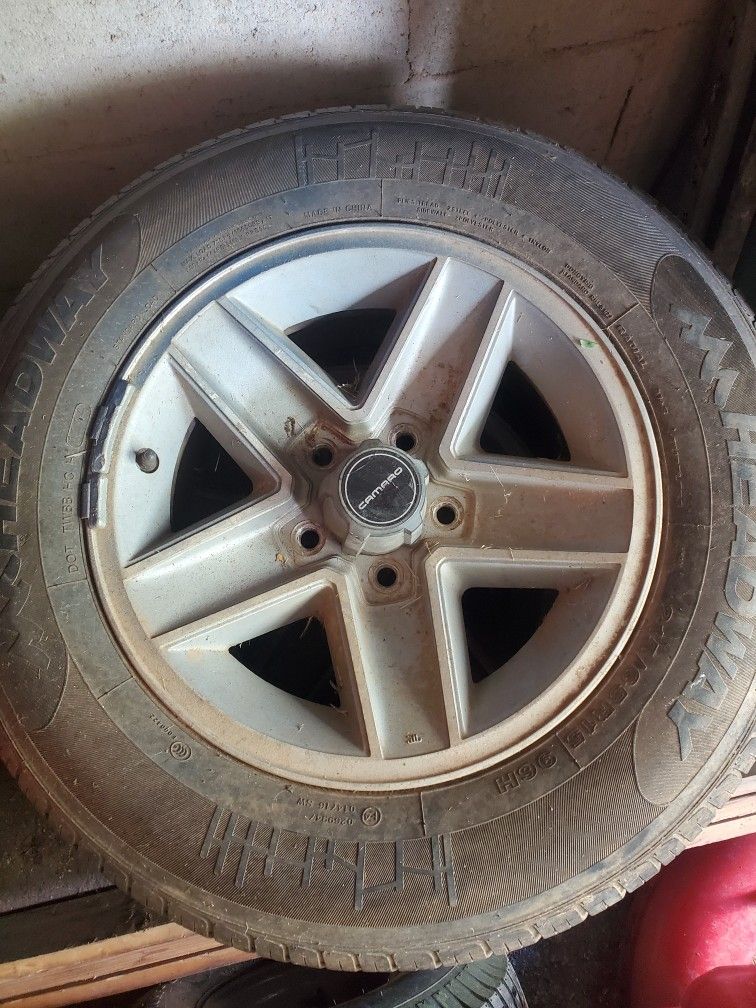 15x7 Camaro Wheels
