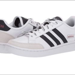 New Size 13 Black And Gray Adidas Grand Court SE