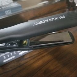 Brazilian blowout flat iron