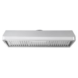 New Open Box 48" Stainless Steel Under Cabinet Range Hood with Push Button Controls