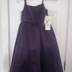 Child Size 4 Purple Dress From David Bridal 