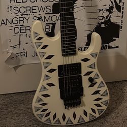 Kramer Nightswan Aztec Marble Guitar